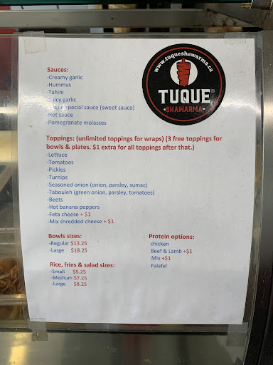 Photo of Tuque Shawarma - 186 B Ontario St, Stratford, ON N5A 3H4